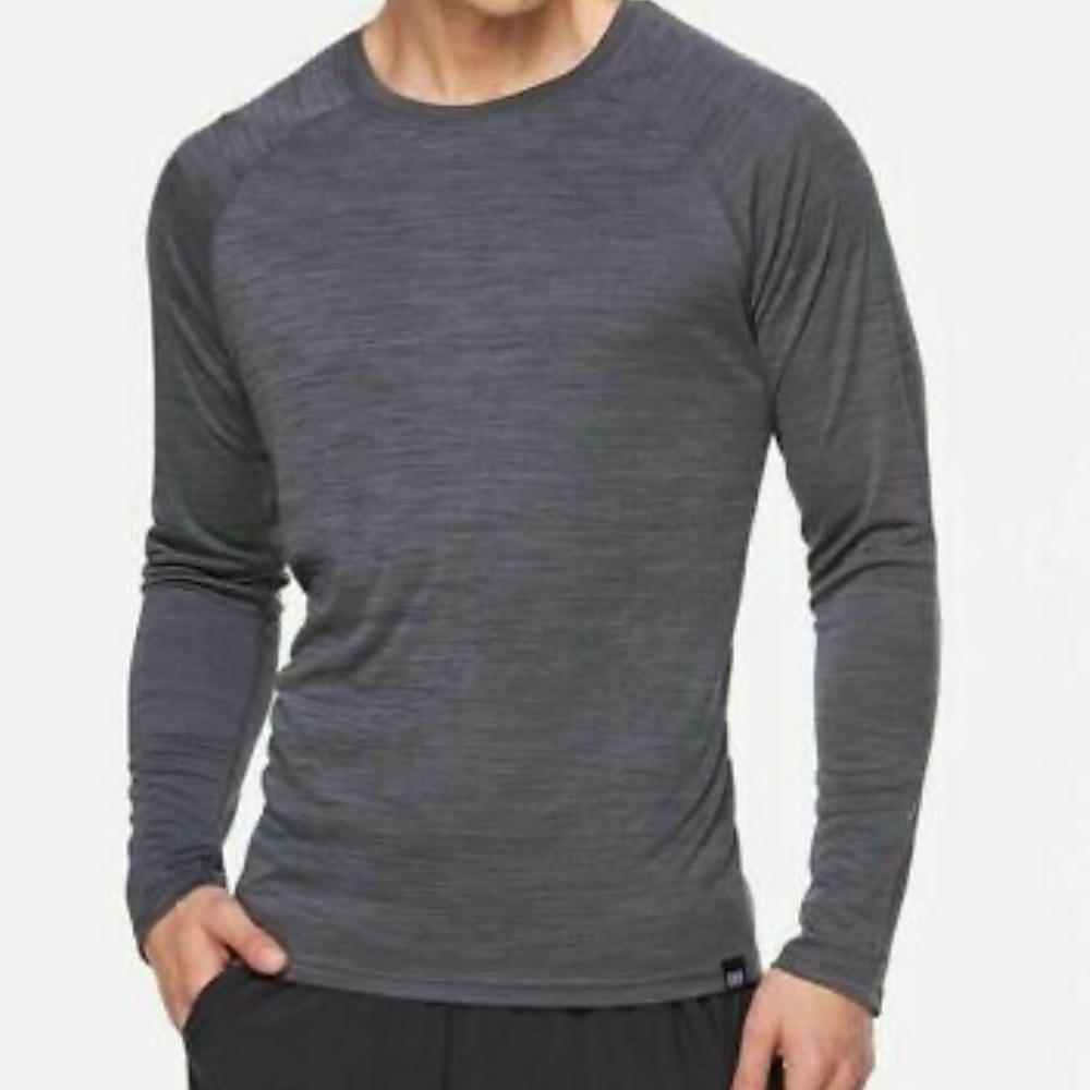 Corey Vines The Path Gray Long Sleeve Athletic Shirt-Medium